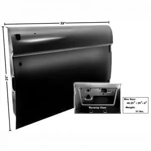 1968-1977 Ford Bronco Door Shell Passenger Side (RH)