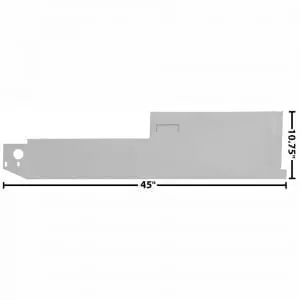 1968-1977 Ford Bronco Rocker Panel Inner Driver Side (LH)