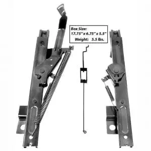 1968-1977 Ford Bronco Seat Track Driver Side