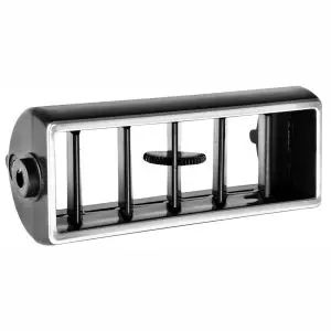 1968-1982 Chevrolet Camaro| Chevelle| Corvette| Nova Vent A/C Center (Black/Chrome Trim)