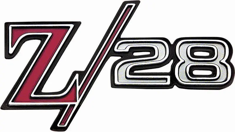 1968 Chevrolet Camaro Fender Emblem Z/28