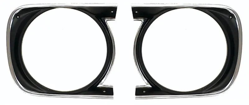 1968 Chevrolet Camaro Headlamp Bezels