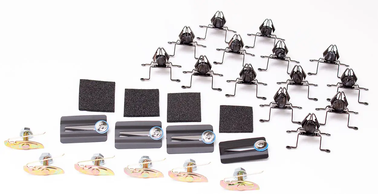 1968 Chevrolet Camaro Lower Body Molding Mounting Kit