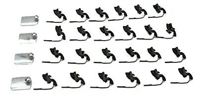 1968 Chevrolet Camaro Lower Body Molding Mounting Kit RS-CHQW-504A