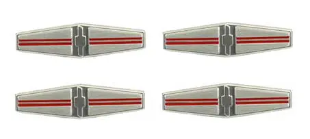 1968 Chevrolet Camaro Seat Back Emblem kit