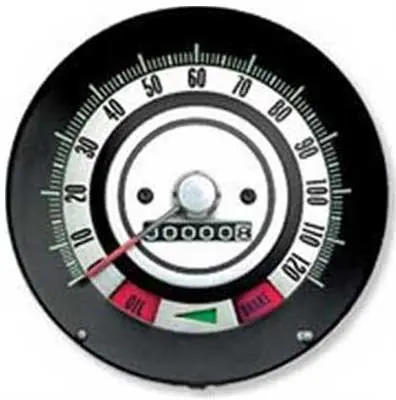 1968 Chevrolet Camaro Speedometer 120 MPH w/o Speed Warning-OERK-6481843
