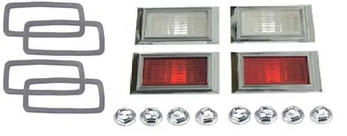 1968 Chevrolet Camaro|Chevy II|Nova Side Market Lenses/Bezels