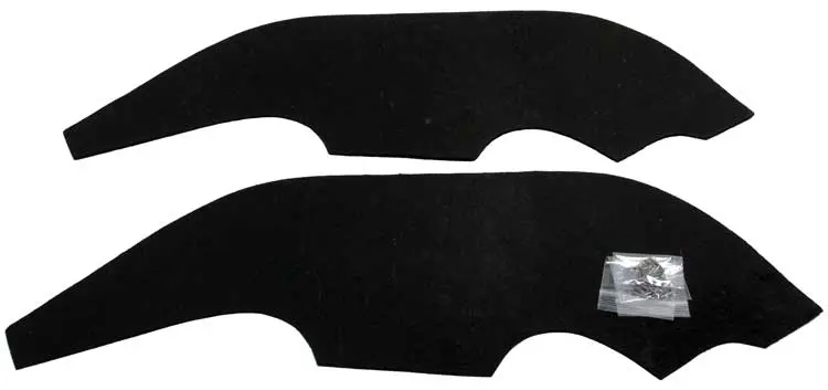 1968 Chevrolet Chevy II Control Arm Dust Shield Kit w/Hardware-R-N106