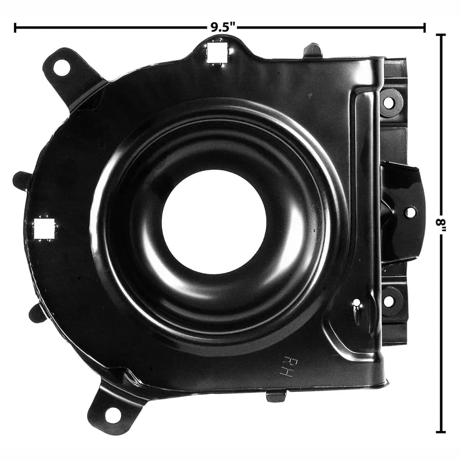 1968 Chevy Camaro Headlamp Housing Passenger Side (RH) Std