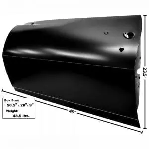 1968 Chevy Camaro or Pontiac Firebird Door Shell Driver Side (LH)