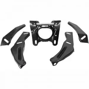 1968 Chevy Chevelle Rear Bumper Bracket 5Pc Set