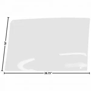 1968 Chevy Chevelle or Pontiac GTO Door Glass Right Coupe/Hardtop/Convertible Clear