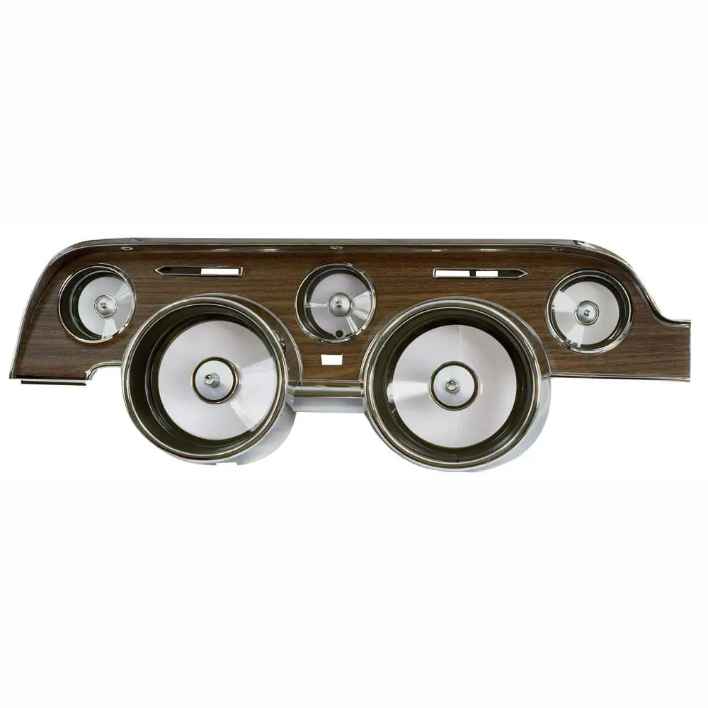 1968 Ford Mustang Instrument Bezel Woodgrain