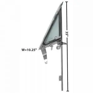 1968 Ford Mustang Vent Window Assembly Passenger Side (RH)