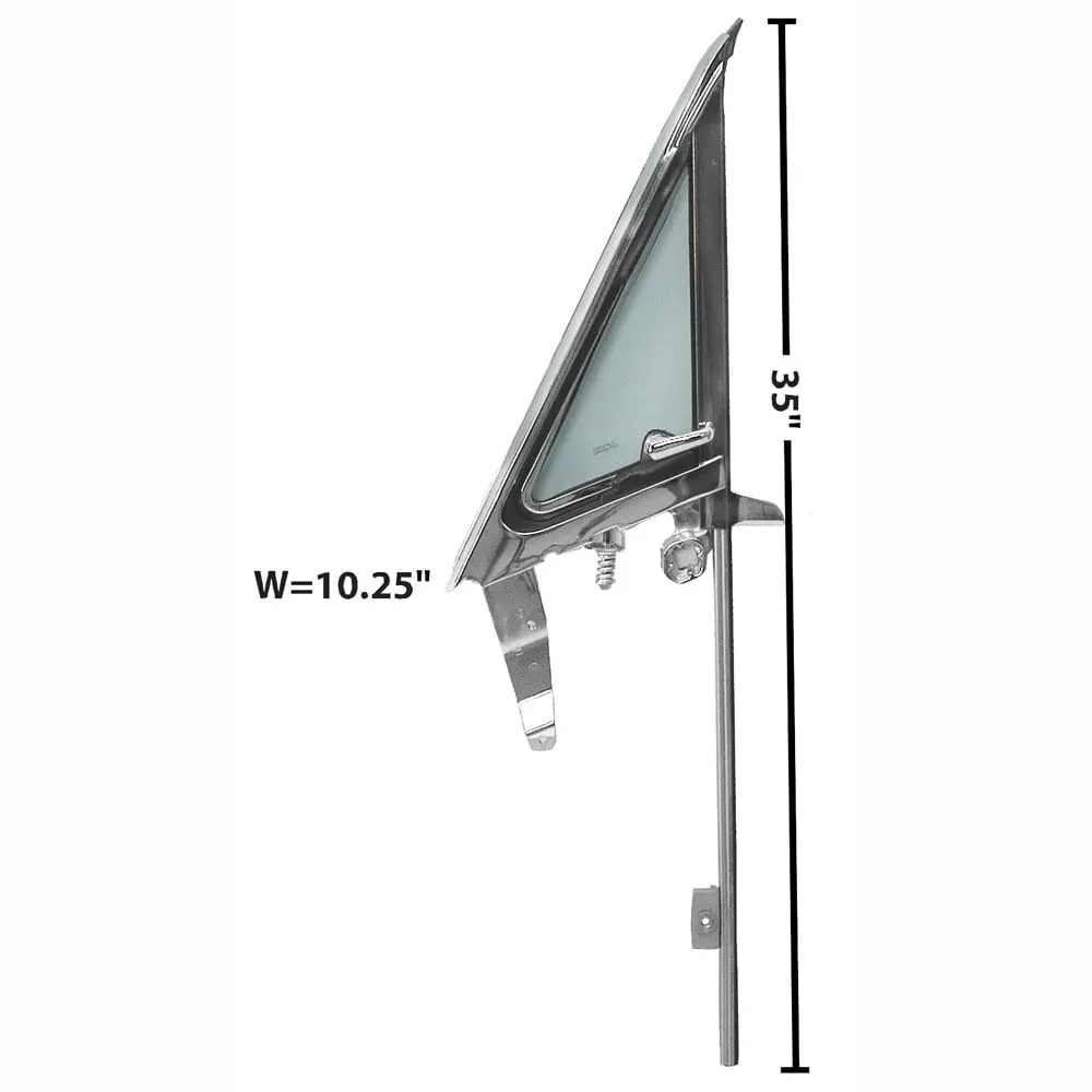1968 Ford Mustang Vent Window Assembly Passenger Side (RH)