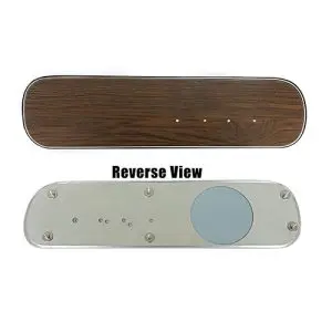 1969-1969 Mercury Cougar Dash Insert Woodgrain Std-DYN3825