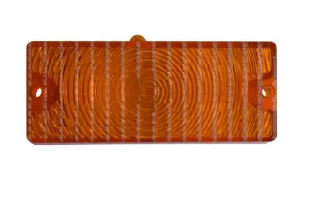 1969-1970 CHEVY-GMC PICKUP PARKING LIGHT LENS DRIVER SIDE AMBER 0849-525-526