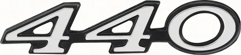 1969-1970 Dodge Coronet Fender Emblem 440