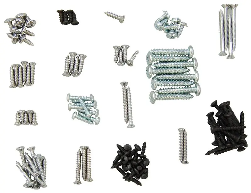 1969-1970 Dodge|Plymouth Super Bee|GTX|Road Runner Interior Trim Screw Kit-SWA-271018