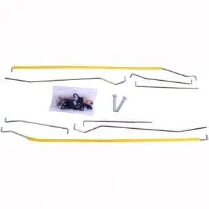 1969-1970 Ford Mustang Door Latch Control Rod Set