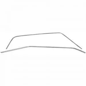 1969-1970 Ford Mustang Drip Rail Molding Pair Hardtop