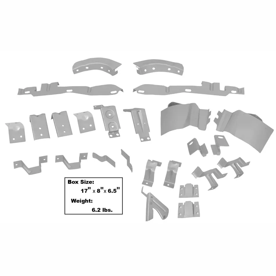 1969-1970 Ford Mustang Fastback Body Bracket Kit