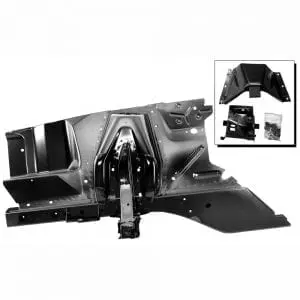 1969-1970 Ford Mustang Shock Tower/Apron Assembly Passenger Side (RH)