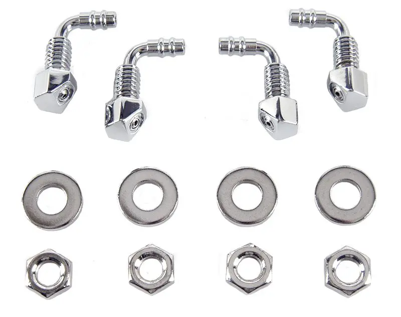 1969-1971 Chevrolet Camaro|Chevelle|Nova|Corvette Headlamp Washers w/Mount Kit-CHQW-158