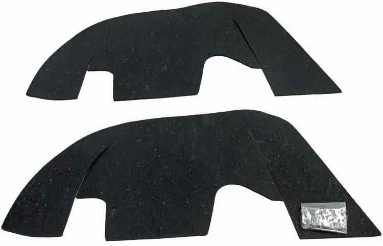 1969-1972 Chevrolet Chevelle|Malibu|El Camino Control Arm Dust Shield Kit w/Hardware