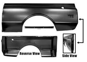 1969-1972 Chevy Blazer Bedside