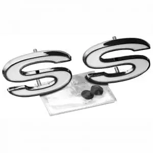 1969-1972 Chevy Chevelle Emblem Fender Per Side