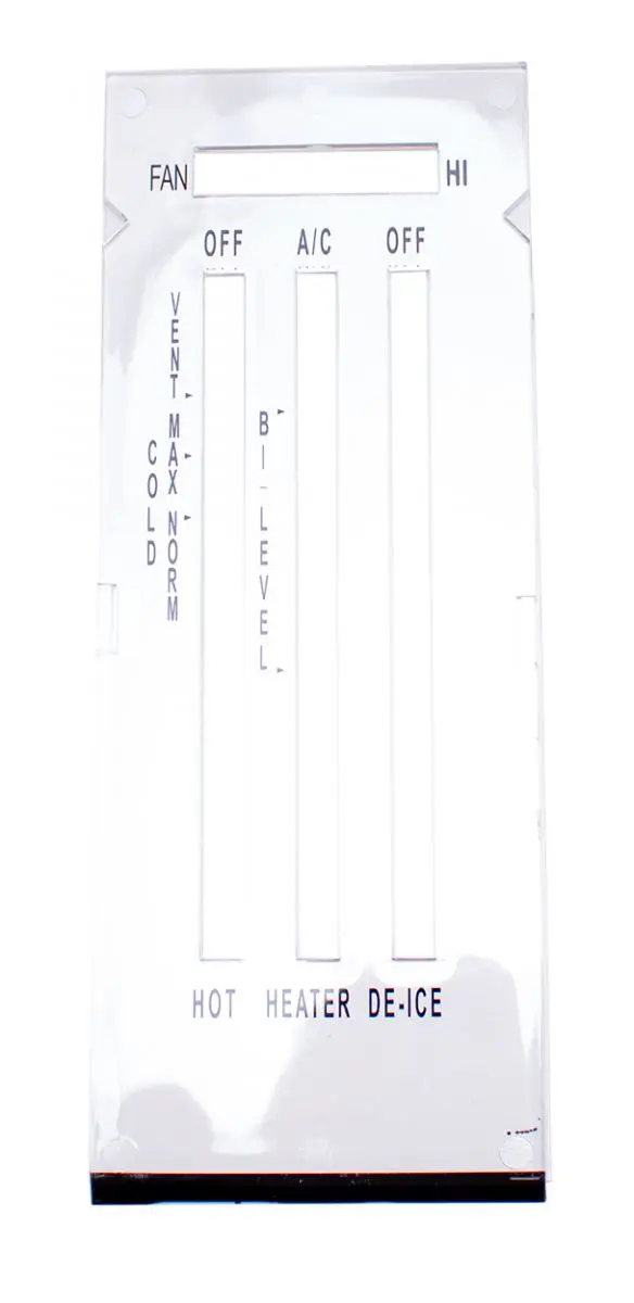 1969-1974 Chevrolet Camaro|Nova Heater Control Lens w/A/C