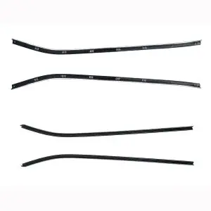 1969-1975 Chevrolet Corvette 4 PC Beltline Molding Kit - Driver and Passenger-WFK161169