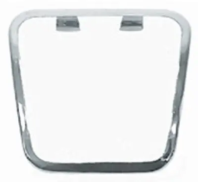 1969-1979 Chevrolet|Pontiac Camaro|Nova|Firebird|Ventura Parking Brake Pedal Pad Trim Stainless