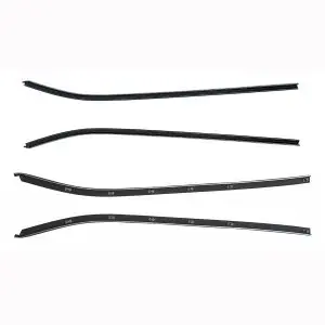 1969-1982 Chevrolet Corvette 4 PC Beltline Molding Kit - Driver and Passenger-WFK141769