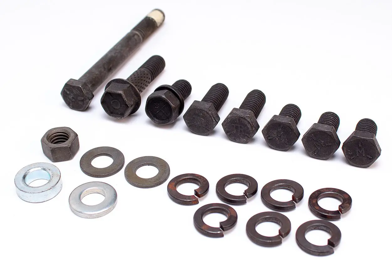 1969 Chevrolet Bel Air|Biscayne|Camaro|Chevelle|El Camino|Impala|Malibu|Nova Power Steering Pump/Bracket Hardware Big Block-X397-3469-4S