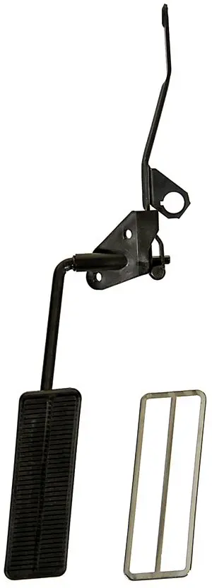 1969 Chevrolet Camaro Accelerator Pedal Assbly through Firewall w/Pad & Trim-CHQW-633
