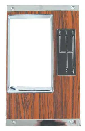 1969 Chevrolet Camaro Console Shift Plate