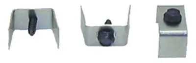 1969 Chevrolet Camaro Dash Panel Trim Plate Mounting Hardware-CHQW-331A