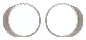 1969 Chevrolet Camaro Headlamp Bezels w/o Chrome Trim