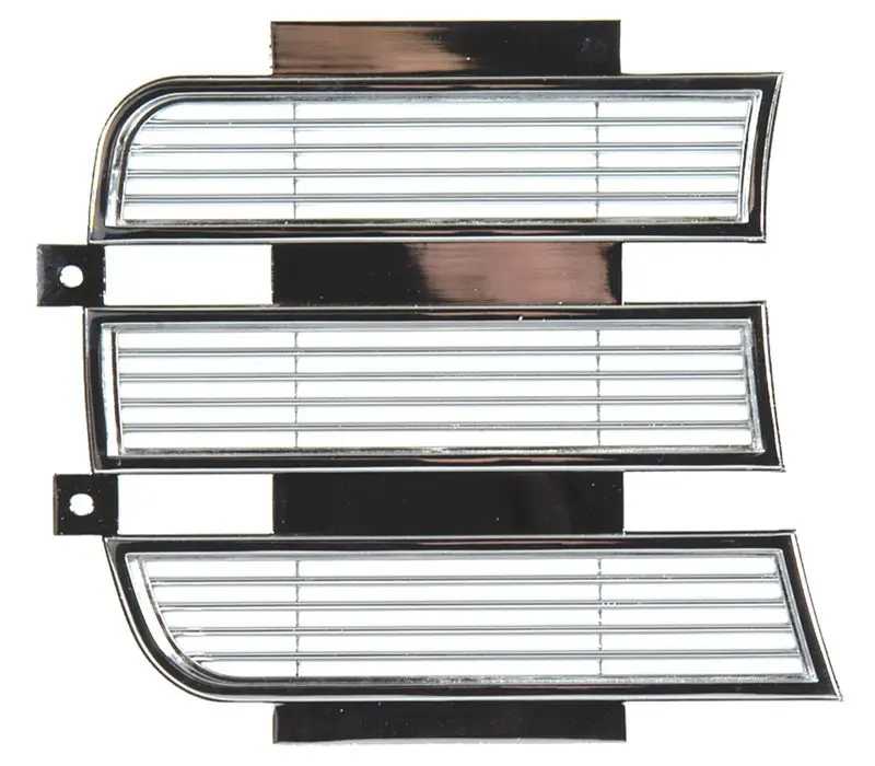 1969 Chevrolet Camaro Inner Headlamp Door Chrome