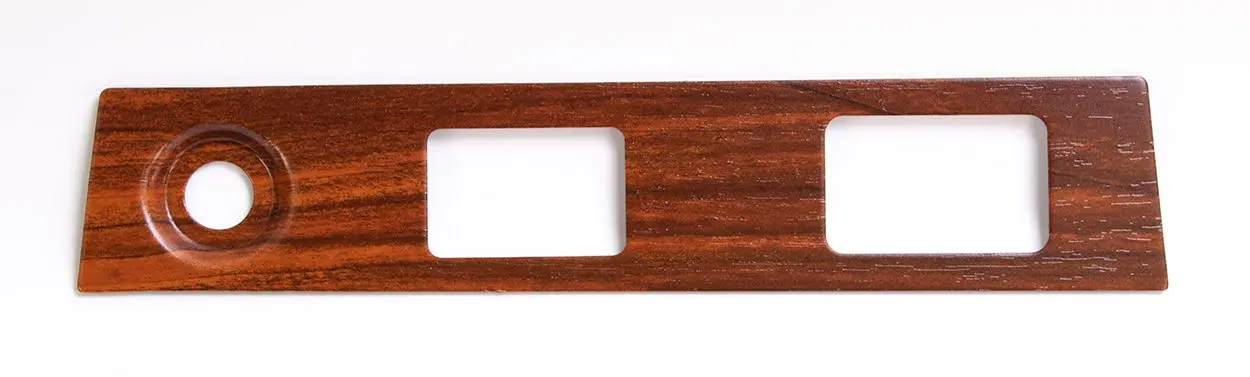 1969 Chevrolet Camaro Wiper/Headlamp Switch Dash Plate w/Defroster or Powertop-CHQW-385A