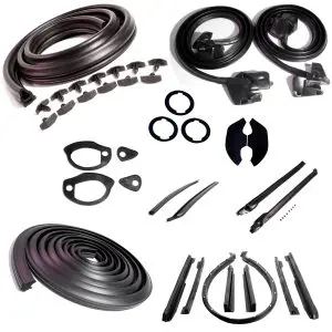 1969 Chevrolet Chevelle Convertible Body Seal Master Kit w/Steel Inner Fenders-MMPRK2003-113