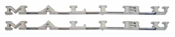 1969 Chevrolet Chevelle Quarter Panel Emblems