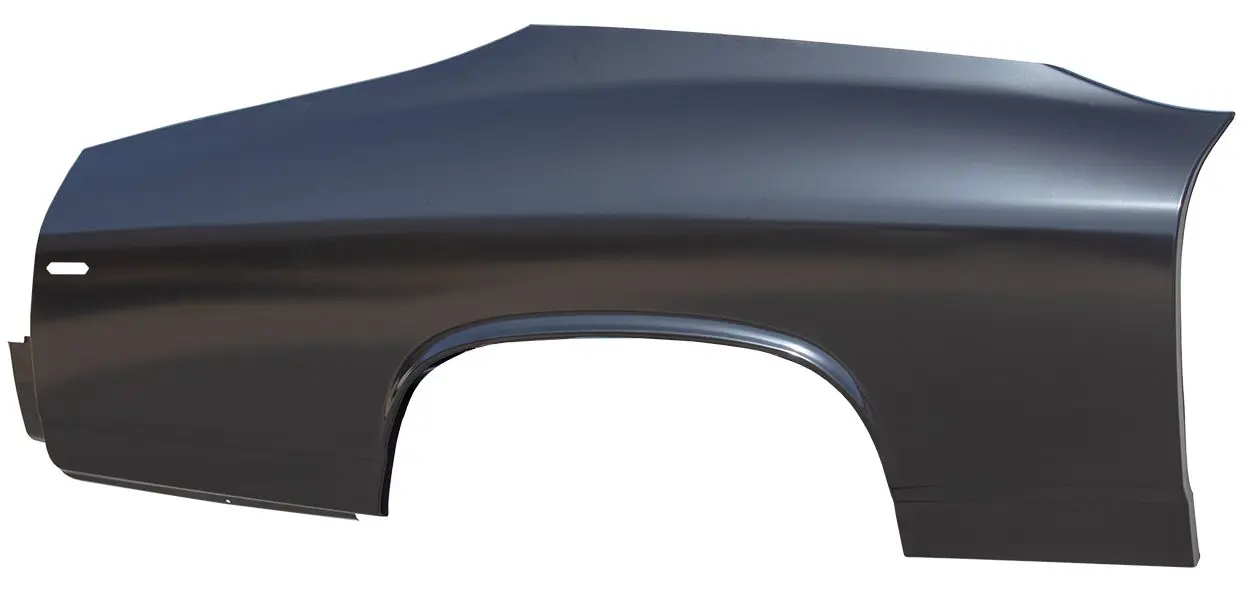 1969 Chevrolet Chevelle Quarter Panel Skin w/o Door Jamb