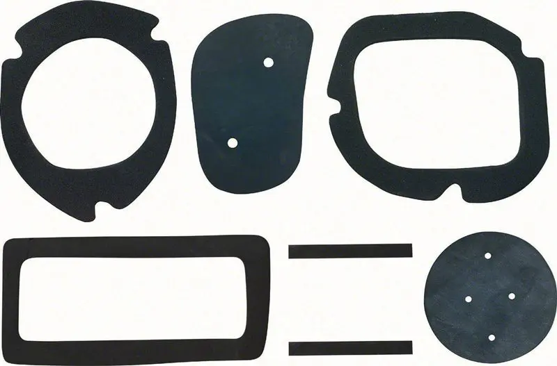 1969 Chevrolet|Pontiac Camaro|Impala|Bel Air|Biscayne|Caprice|Firebird Dash Air Duct SealKit w/Astro Ventilation