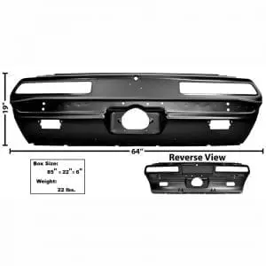 1969 Chevy Camaro Tail Lamp Panel Rally Sport