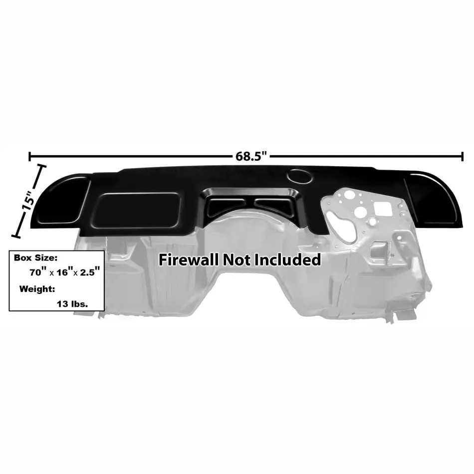 1969 Chevy Camaro or Pontiac Firebird Firewall Custom Cover