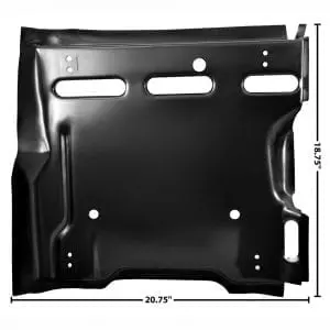 1969 Chevy Camaro or Pontiac Firebird Seat Platform Passenger Side (RH)