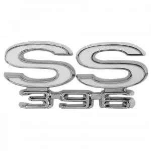 1969 Chevy Chevelle Rear Panel Emblem SS 396